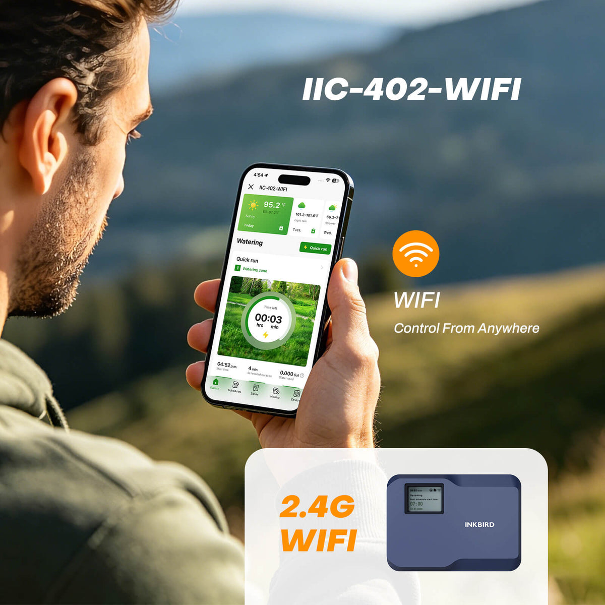 Indoor Sprinkler Controller Plus Series - 4 / 6 / 8 Zone