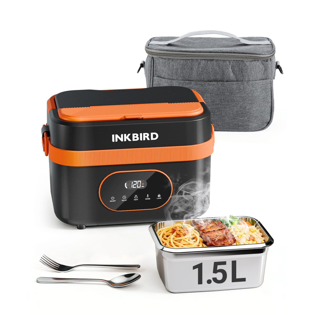 INKBIRD Cordless Electric Heated Lunch Box HC01