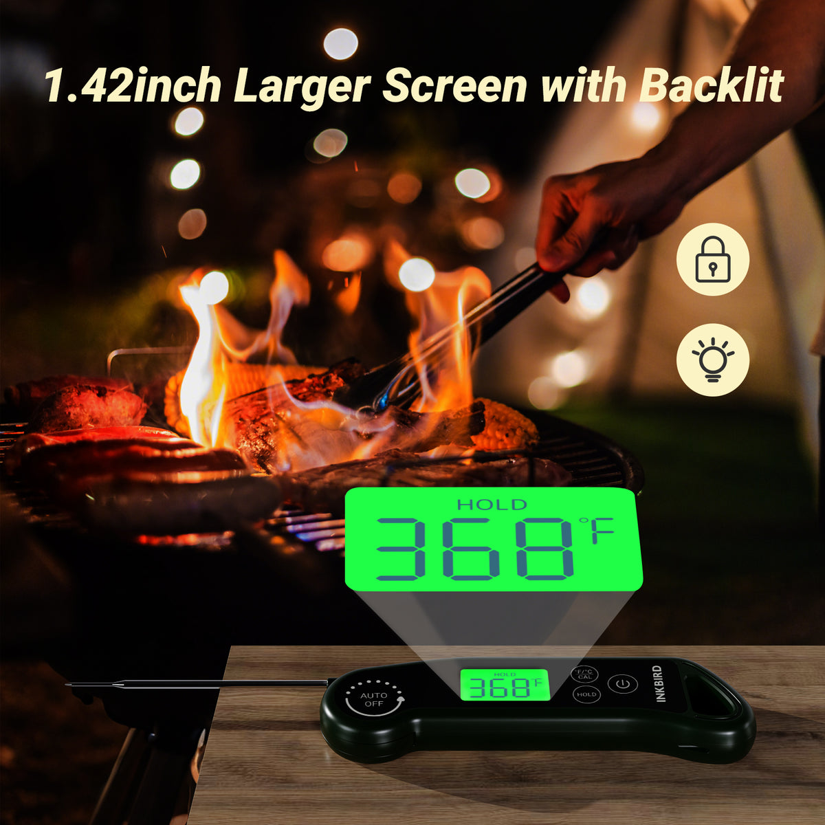 Large Screen with Backlit