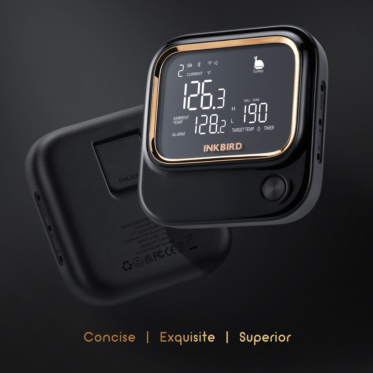 WiFi & Bluetooth BBQ Thermometer IBT - 26S - INKBIRD