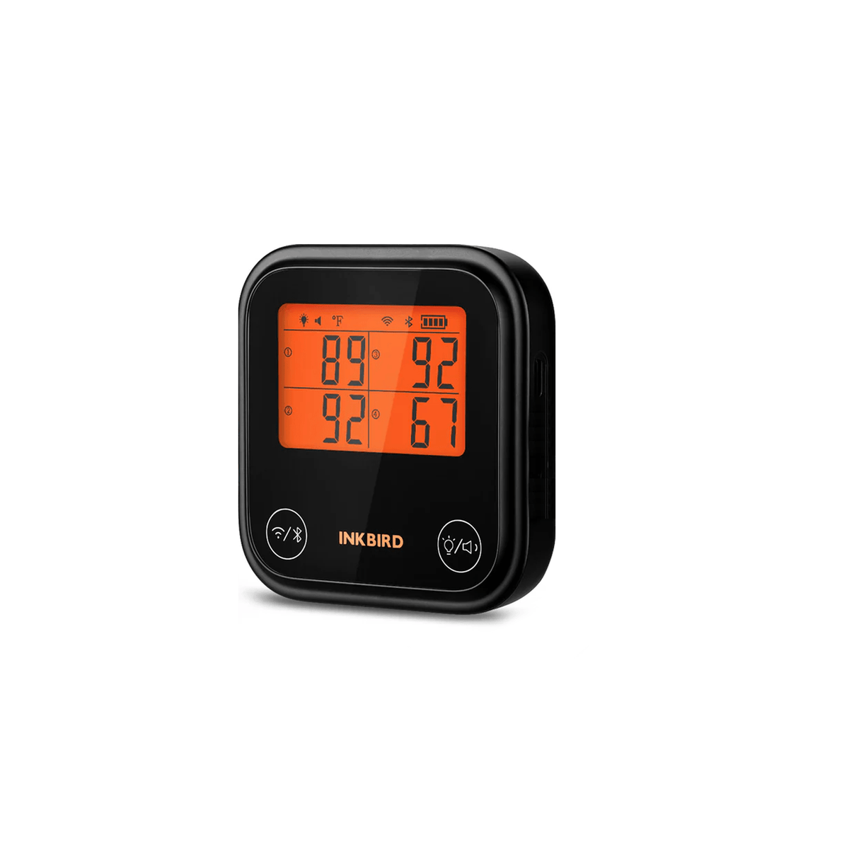 WiFi & Bluetooth BBQ Thermometer IDT - 34E - BW - INKBIRD