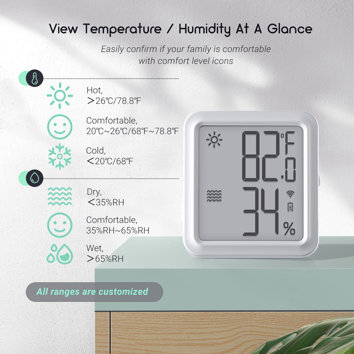 WiFi Hygrometer Thermometer IBS - TH3 WIFI PLUS - INKBIRD