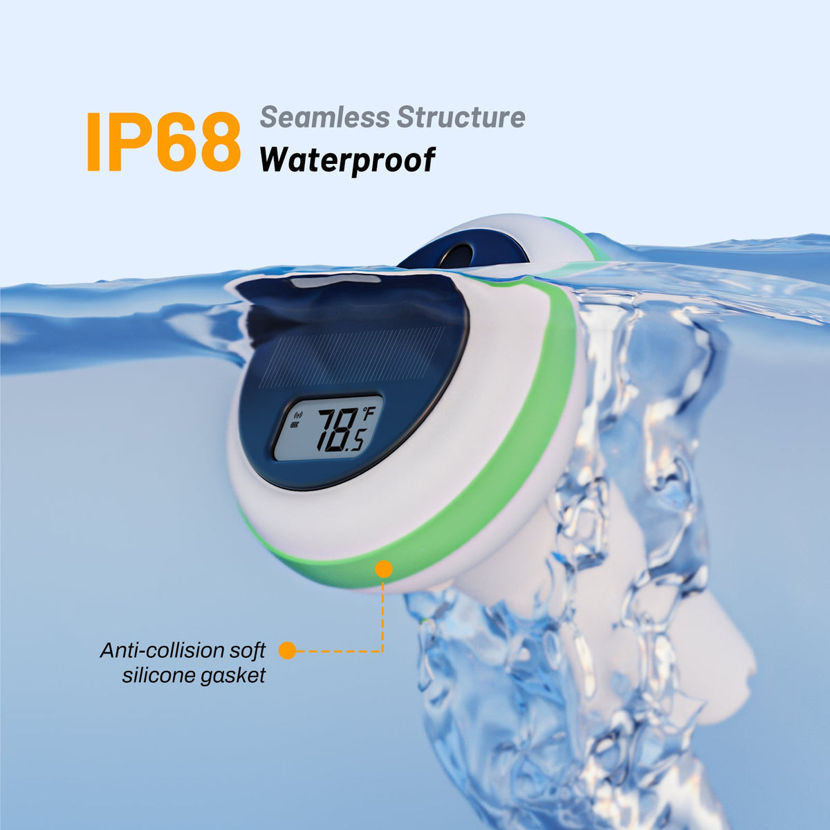 WiFi Pool Thermometer Set IBS - P03R+IM - 03 - W - INKBIRD