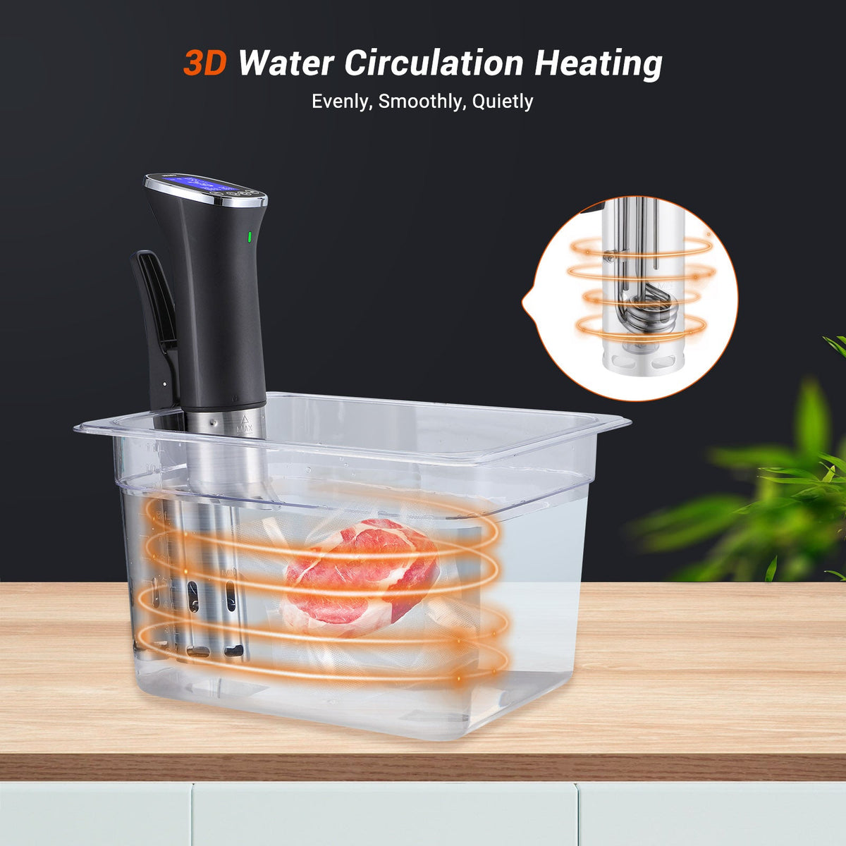 WiFi Sous Vide Cooker ISV - 300W - INKBIRD