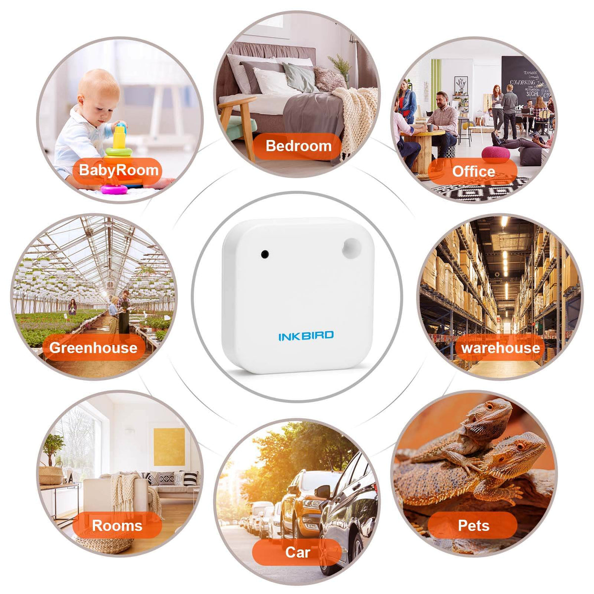 Bluetooth Hygrometer Thermometer IBS - TH2 - INKBIRD