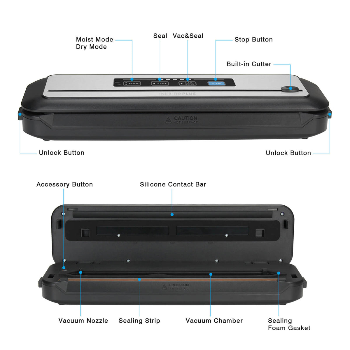 Vacuum Sealer INK - VS01 - INKBIRD