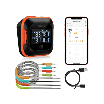Bluetooth BBQ Thermometer IBT - 24S - INKBIRD