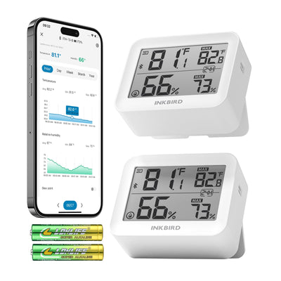 Bluetooth Hygrometer Thermometer ITH - 13 - B - INKBIRD