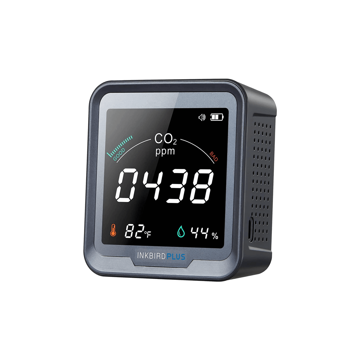 Digital 3 - in - 1 CO2 Detector PTH - 9C - INKBIRD