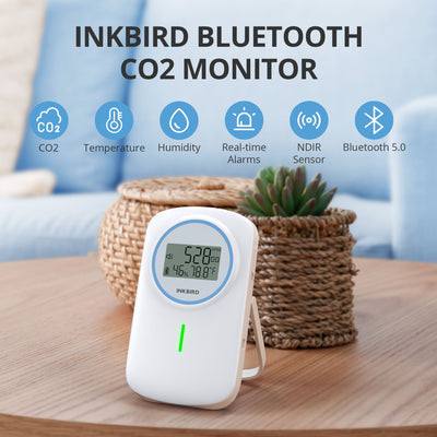 INKBIRD Bluetooth CO2 Monitor IAM-T2