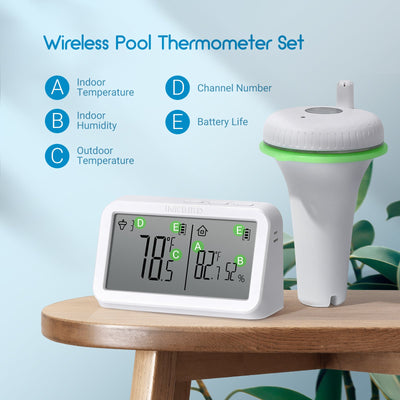 Remote Pool Thermometer Set IBS - P02R - INKBIRD