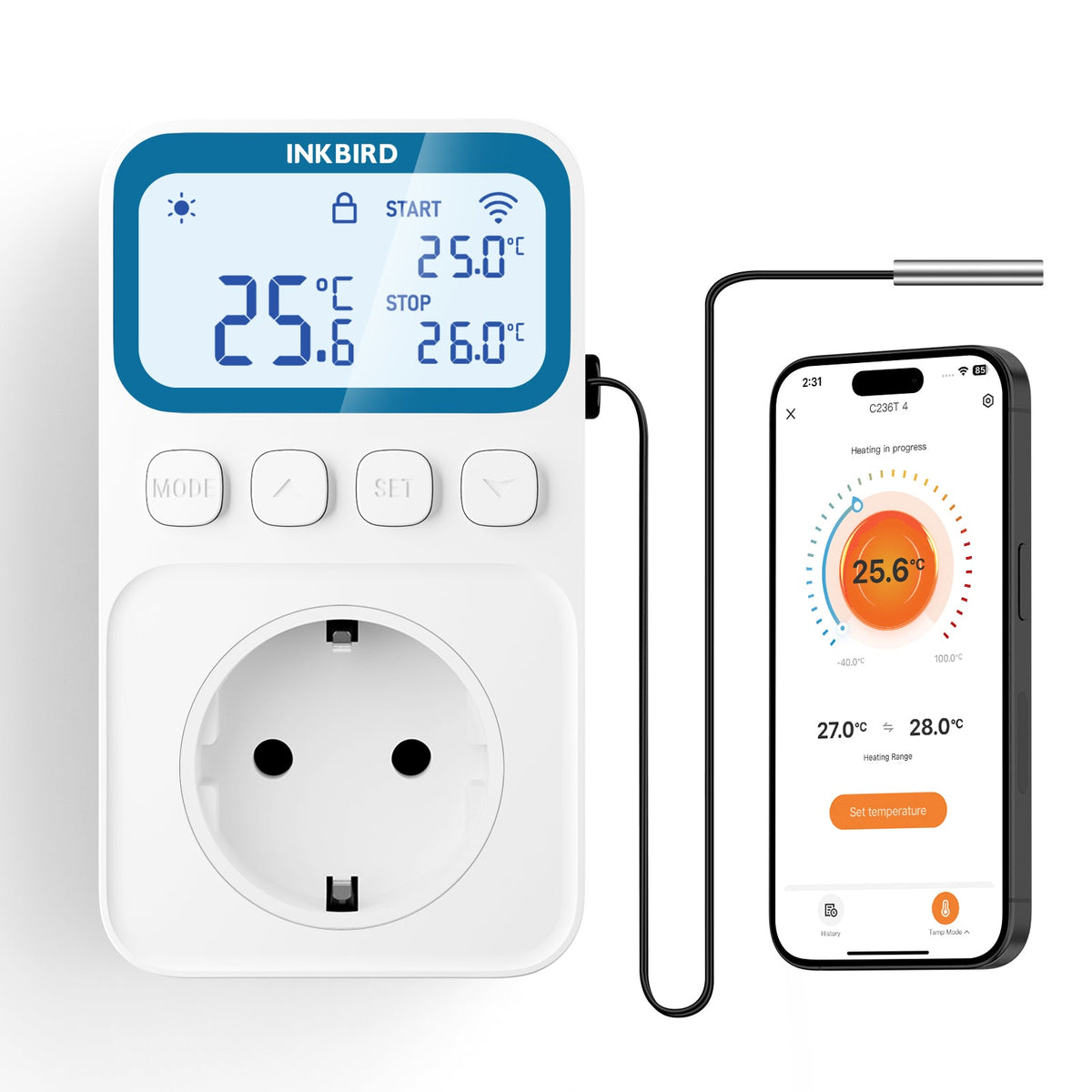 Temperature Controller C236T - INKBIRD