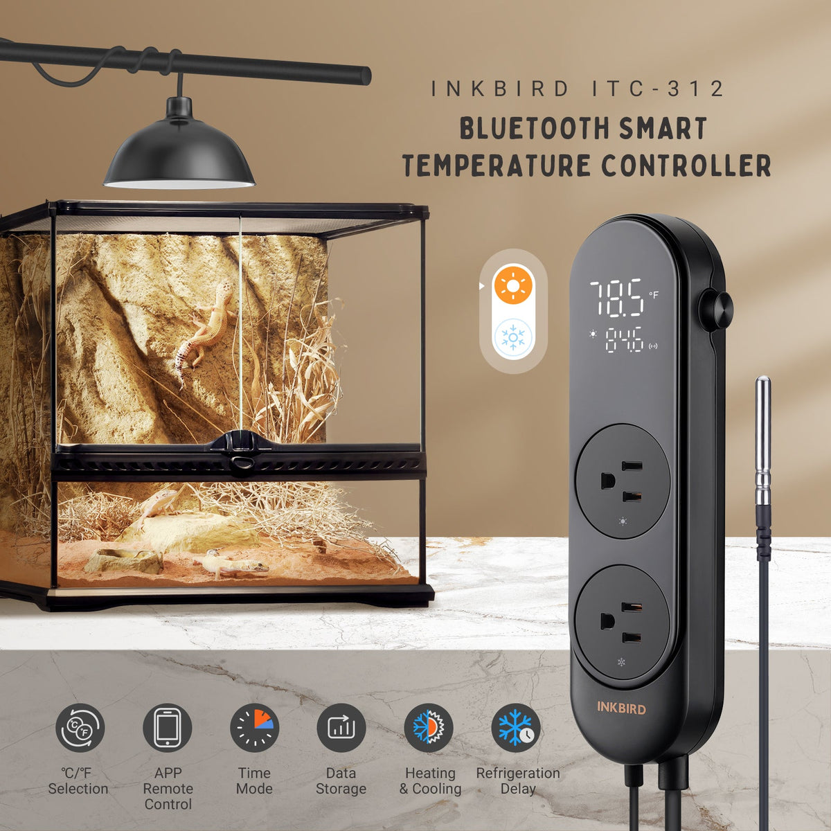 Temperature Controller ITC - 312 - INKBIRD
