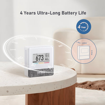 Wireless 4 - in - 1 Air Quality Monitor IAM - T1 - INKBIRD