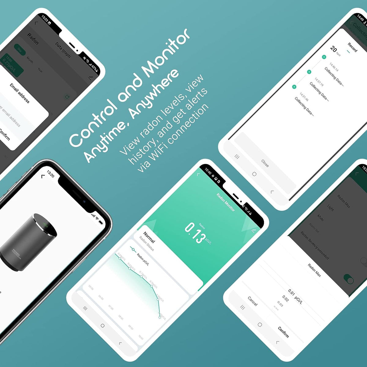 Wireless Radon Detector INK - RD2 - INKBIRD