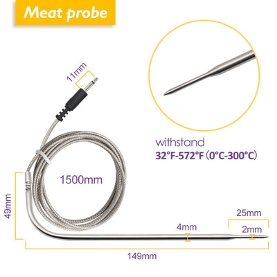 Bluetooth BBQ Thermometer IBT - 4XS - INKBIRD
