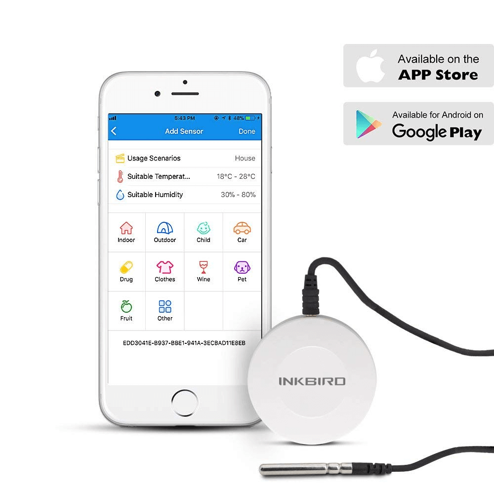 Bluetooth Hygrometer Thermometer IBS - TH1 - INKBIRD