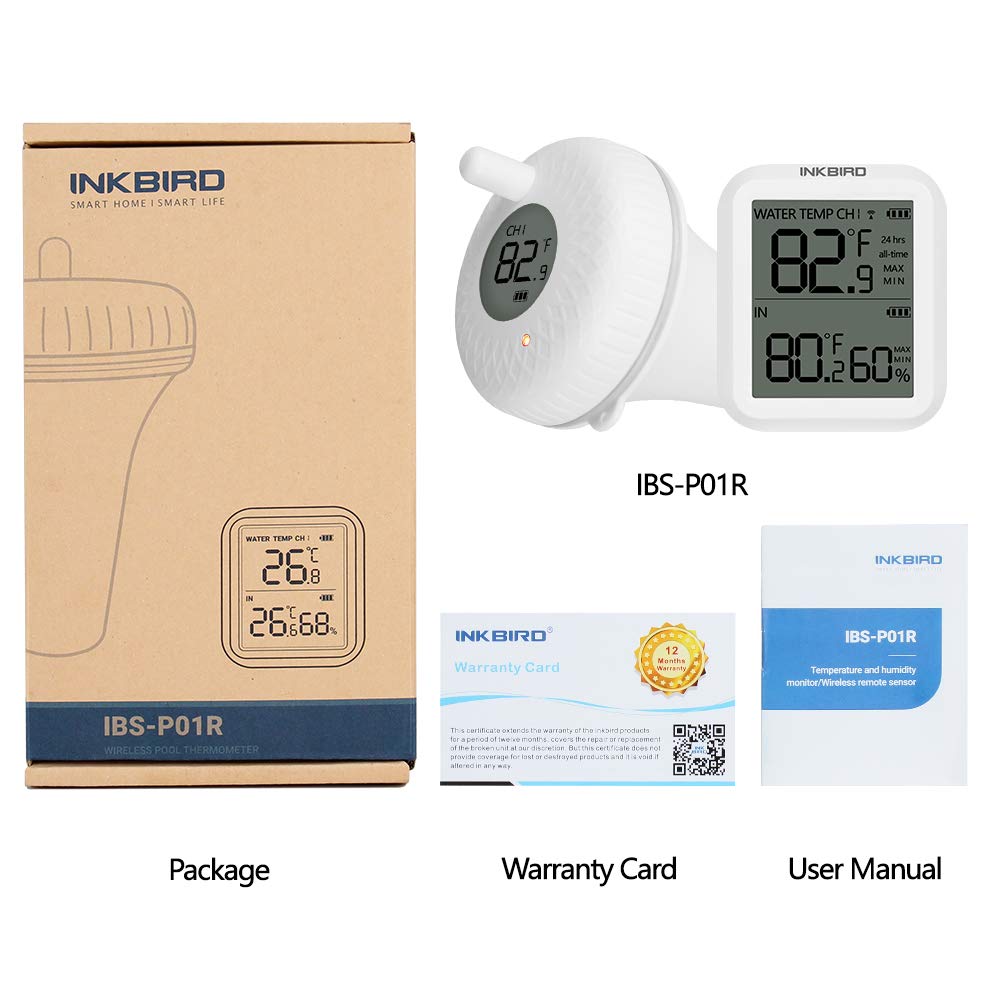 Remote Pool Thermometer Set IBS - P01R - INKBIRD