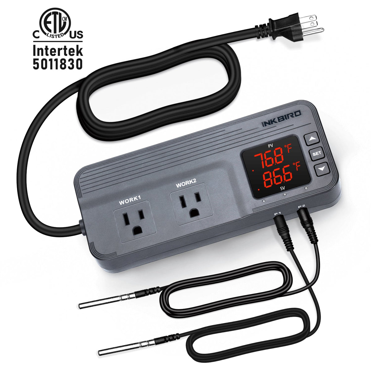 Temperature and Humidity Controller ITC - 608T - INKBIRD