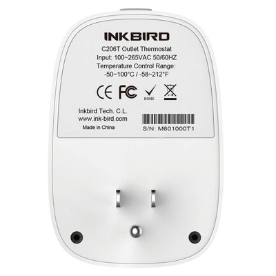 Temperature Controller C206T - INKBIRD