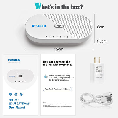 Wi - Fi Gateway IBS - M1 - INKBIRD