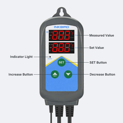 Wi - Fi Temperature Controller ITC - 306T - WIFI - INKBIRD